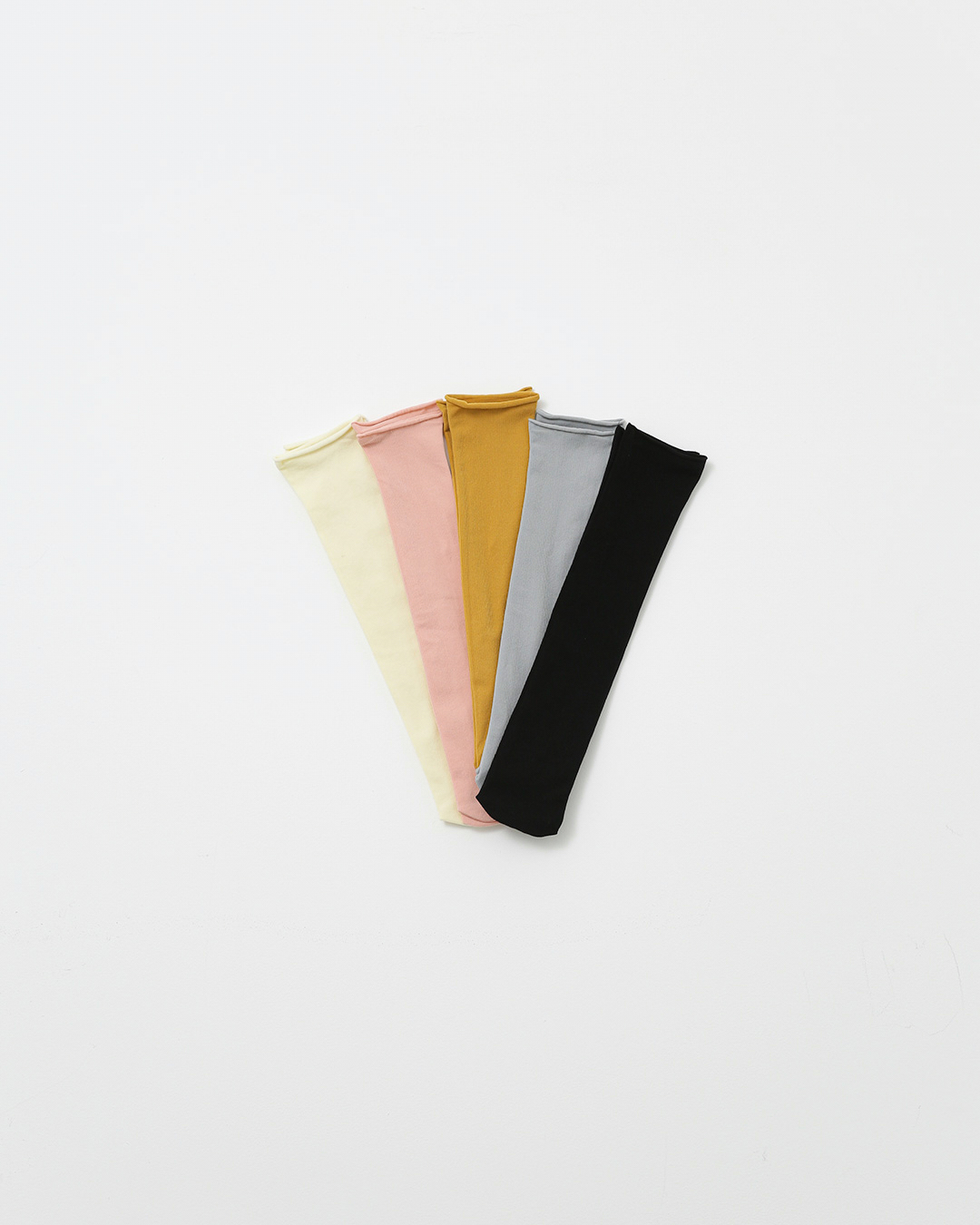 Long Corrugated Stockings Socks<br> Soft Color 5 types